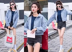 Áo denim jacket và quần culottes vẫn hot điên đảo, cứ mặc theo cách này là chị em đủ xinh đẹp suốt mùa thu