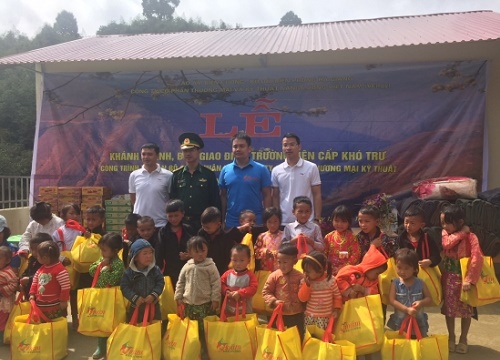 Hà Giang: Khánh thành điểm trường cho học sinh biên giới