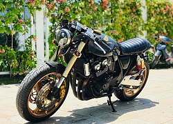 Honda CB400SF độ cafe racer không giống ai tại Việt Nam, nổi bật bởi thân xe carbon