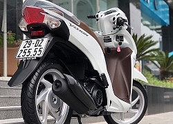 Honda Vision cũ biển số tứ quý 5 màu trắng, rao bán 65 triệu đồng