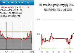 Khối ngoại mua ròng, VN-Index giảm gần 5 điểm