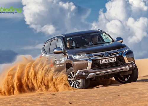 Mitsubishi Pajero Sport được giảm giá gần 100 triệu đồng trong tháng này