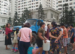 Nhiều trẻ em ở chung cư HH Linh Đàm có dấu hiệu tiêu chảy, nổi mẩn ngứa, nghi do sử dụng nước sinh hoạt nhiễm bẩn