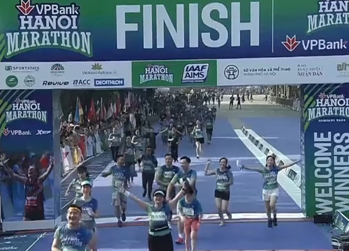 7.000 VĐV tham dự Giải chạy Marathon quốc tế di sản Hà Nội năm 2019