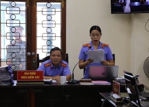 Bị cáo Triệu Thị Chính : 'Thề không làm gì vi phạm pháp luật'