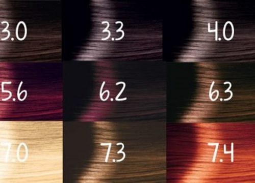 Bảng màu nhuộm tóc: Khám phá bảng màu nhuộm tóc đa dạng và phong phú để tìm kiếm màu sắc hoàn hảo cho mái tóc của bạn. Thử nghiệm các tông màu mới và tạo ra một phong cách thời trang độc đáo của riêng bạn với bảng màu nhuộm tóc đẹp mắt này.