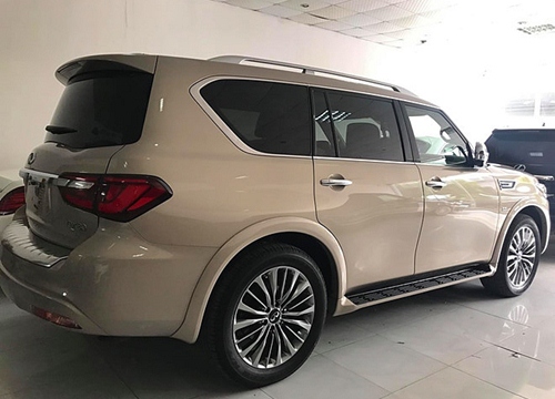 Cận cảnh 'khủng long' Infiniti QX80 2019 tại Việt Nam