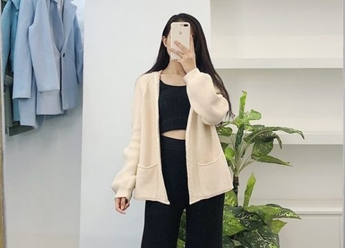 Cardigan và Quần Culottes: bộ đôi siêu ngầu cho mùa đông này