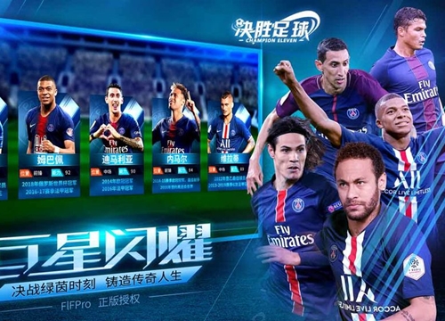 Champion Eleven Game mobile bóng đá đỉnh cao, được cấp phép từ FIFPro