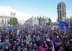 Dân Anh tuần hành kín đặc thủ đô vì Brexit