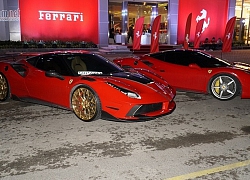 Đặng Lê Nguyên Vũ góp 3 siêu xe Ferrari dự đại tiệc cùng đại gia Sài Gòn