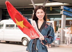 Dương Yến Nhung mang 8 valy, tổng 120 kg chính thức lên đường tham dự Miss Tourism Queen Worldwide 2019