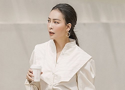 Mỹ Ngọc Bolero gợi ý váy áo đơn sắc