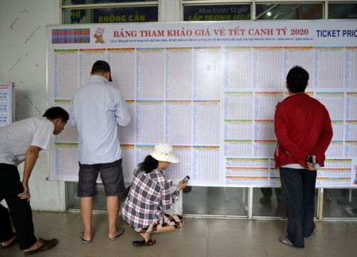 Ngày đầu bán vé tàu Tết: "Chưa kịp mua đã hết vé"