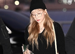 Taeyeon hậu đám tang Sulli: Xinh đẹp lạnh lùng và vẫn mặc đồ đen!