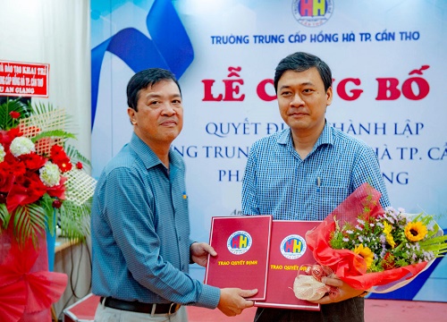 Thành lập Trường Trung cấp Hồng Hà TP. Cần Thơ phân hiệu An Giang