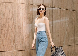 Trước ngày lên xe hoa, Đông Nhi khoe street style chất như 'nữ tổng tài' - Thanh Hằng pose dáng gây chú ý