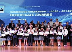 Vinh danh học sinh đạt thành tích xuất sắc tại các kỳ thi Cambridge 2019