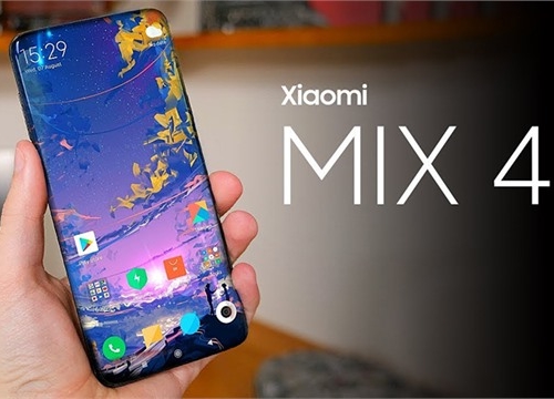 Xiaomi Mi MIX 4 lộ ảnh thực tế với thiết kế ấn tượng