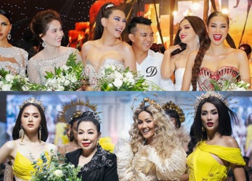 2 khoảnh khắc kết show gây chú ý: Phạm Hương bị nghi chắn Hương Giang, Hoàng Yến kéo H'Hen Niê lên vị trí đẹp!