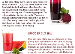 5 thức uống vừa đẹp da lại ngừa sỏi thận