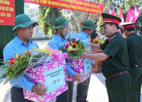 Gia Lai ra quân tìm kiếm, cất bốc, hồi hương hài cốt liệt sỹ hy sinh tại Campuchia