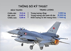 Infographic: Thổ Nhĩ Kỳ đang có biến thể nào của "chiến thần" F-16?