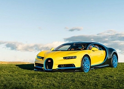 Nổi bật cùng màu vàng & xanh, đây chính xác là mẫu Bugatti Chiron Sport "chơi trội" nhất bạn từng biết!