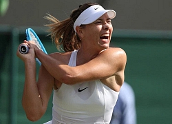 Sharapova đau họng vì 'rên rỉ' khi thi đấu