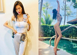 Thủy Tiên diện bikini thả dáng khoe hình thể nuột nà nhưng vẫn bị netizen nhắc nhở vì một điều