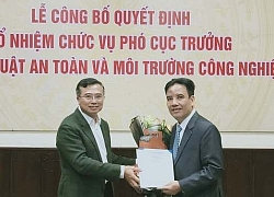 Trao quyết định bổ nhiệm Phó Cục trưởng Cục Kỹ thuật an toàn và Môi trường công nghiệp