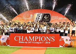 V-League 2019 hạ màn: Hà Nội FC vô địch, Khánh Hòa xuống hạng