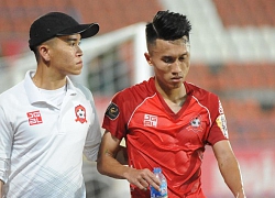 Cầu thủ Hải Phòng lõm gò má ở vòng cuối V.League 2019