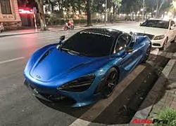 Chia tay trưởng đoàn Car Passion, McLaren 720S nhanh chóng xuất hiện tại Hà Nội với diện mạo mới.