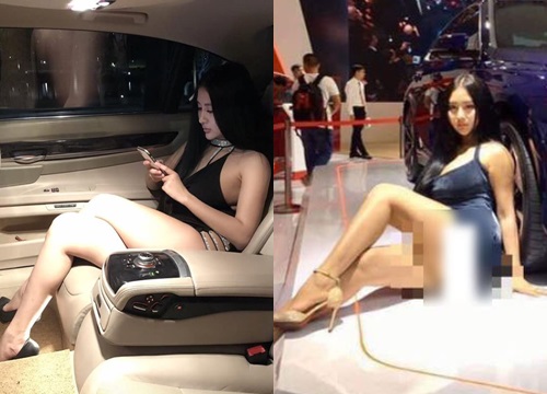 Danh tính cô gái chụp ảnh uốn éo táo bạo tại Motor Show khiến CĐM xôn xao: Là người mẫu thường xuyên chụp ảnh khoe thân, phản cảm