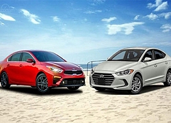 Hyundai Elantra vs Kia Cerato 2019 đẹp mê ly giá rẻ, nên chọn xe nào?