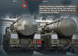 Infographic: Uy lực &#8220;Con trai của quỷ Sa tăng&#8221; RS-24 Yars của Nga