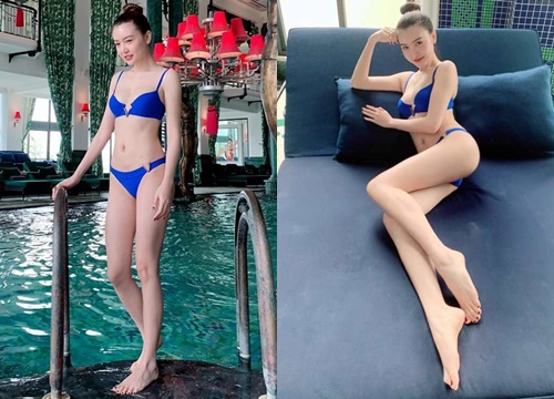 "Mỹ nữ Vũng Tàu đi xe 70 tỷ" mặc bikini quyến rũ dáng "chuẩn từng centimet"