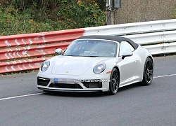 Porsche 911 GTS Cabriolet 2020 không ngụy trang được trông thấy ở Nurburgring