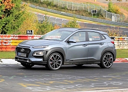 SUV B hiệu năng cao Hyundai KONA N bất ngờ lộ diện trên đường đua