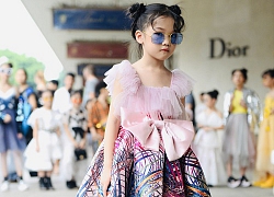 Bé gái vô gia cư đi học lớp catwalk, xuất hiện ở Tuần lễ Thời trang