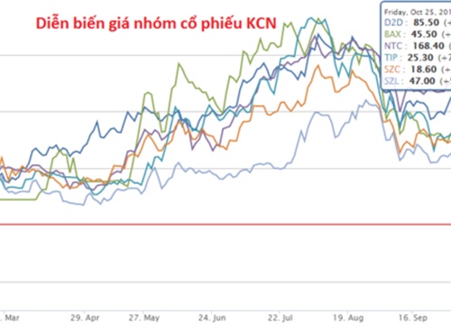 [Cổ phiếu nổi bật tuần] D2D, cổ phiếu "bình phục" tốt nhất nhóm khu công nghiệp