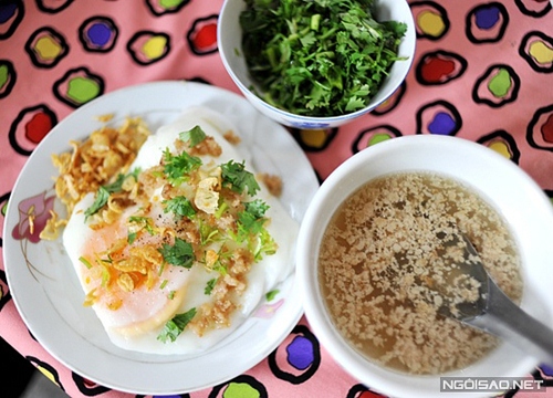 Đến xứ Lạng nhớ ăn bánh cuốn trứng