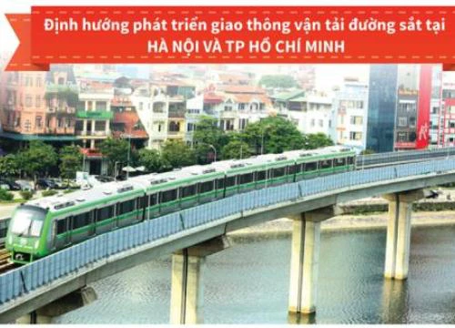 Định hướng phát triển giao thông vận tải đường sắt tại Hà Nội và TP HCM