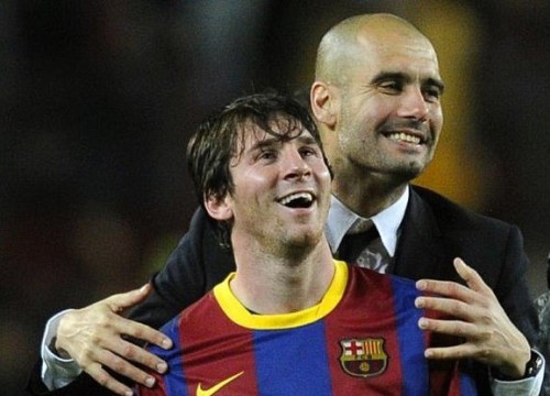 Guardiola không tin Messi thành công khi lần đầu gặp mặt