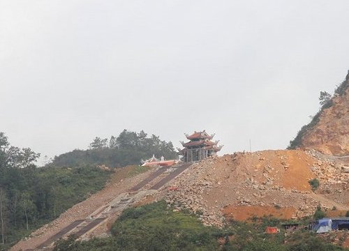 Hà Giang tạm đình chỉ thi công dự án khu du lịch tâm linh Lũng Cú 800 tỷ đồng