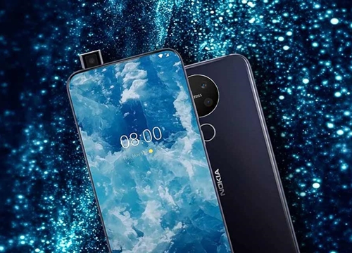 Hình ảnh Nokia 8.2 với camera selfie pop-up