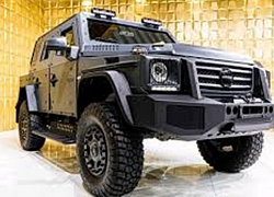 Mercedes-Benz G500 4x4 bọc thép cho đại gia mê xe tăng nhưng chỉ đi được ô tô