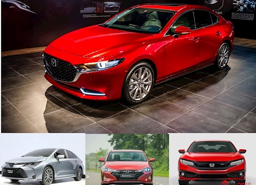 Phân khúc sedan hạng C: "Ai" có thể lật ngôi của Mazda3?