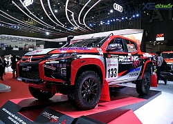 Soi chi tiết xe đua Mitsubishi Triton đầu tiên tới từ Việt Nam hoàn thành giải rally châu Á